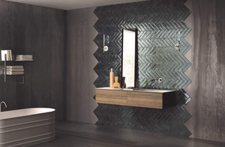 Metallic Glazed Green Brick image 5