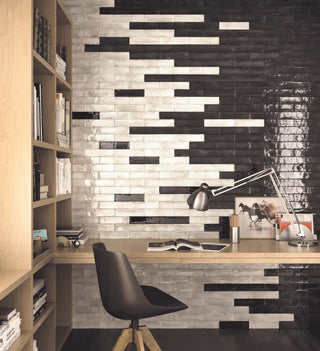 Metallic Glazed Black Brick image 3