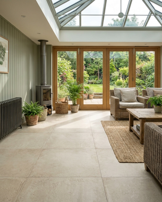 Milton Bone Stone Effect Matt Porcelain