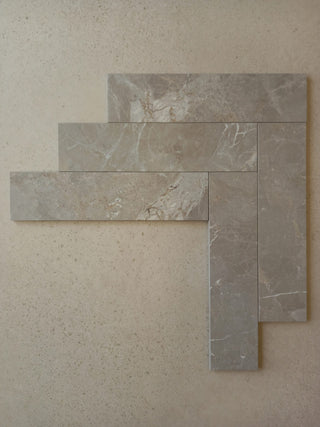 Minster Taupe Matt Porcelain Brick image 3