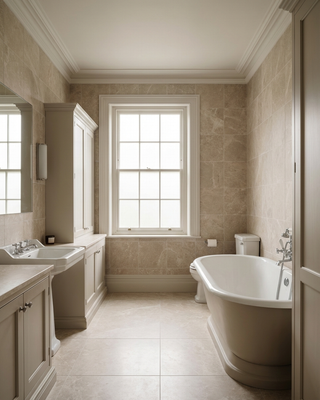 Minster Cream Matt Porcelain