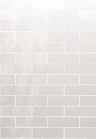 Monaco Glazed Blanc Ceramic Bricks image 1