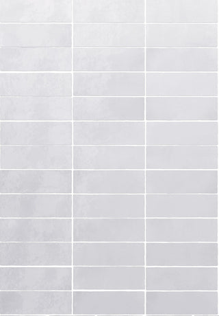 Monaco Glazed Cloud Grey Ceramic Bricks image 1