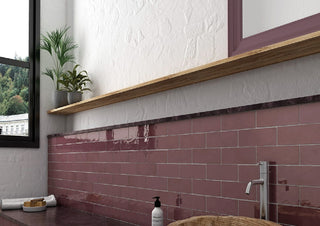 Monaco Glazed Crimson Ceramic Bricks image 2