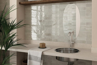 Monaco Glazed Flint Green Ceramic Bricks image 3