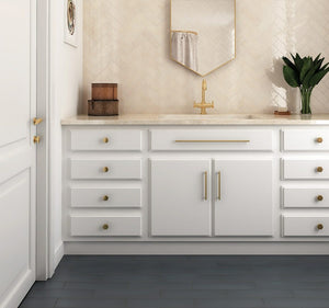 Monaco Glazed Milky White Ceramic Bricks (Sample) image 1