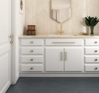 Monaco Glazed Milky White Ceramic Bricks image 1