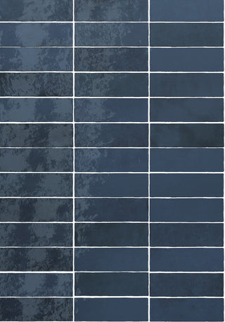Monaco Glazed Ocean Blue Ceramic Bricks (Sample) image 2