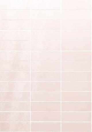Monaco Glazed Rose Pink Ceramic Bricks image 1