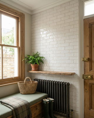 Monaco Glazed Blanc Ceramic Bricks
