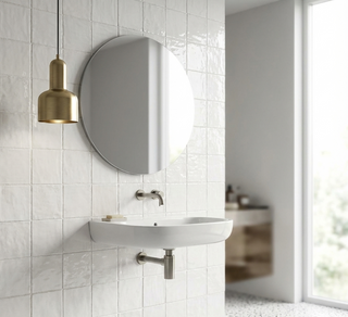 Monaco Zellige Blanc Square Glazed Ceramic