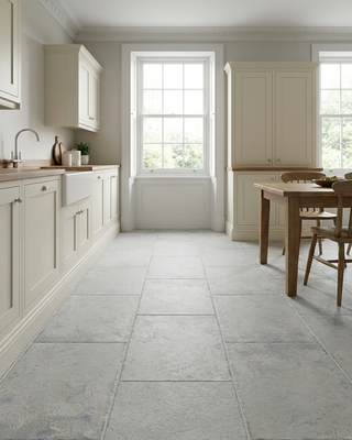 Montpellier Grey Tumbled Effect Porcelain
