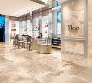 Onyx Honey Polished Porcelain image 1