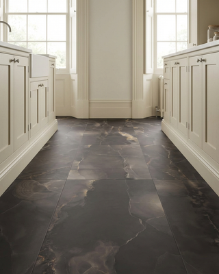 Onyx Black Matt Porcelain