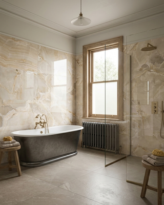 Onyx Honey Polished Porcelain