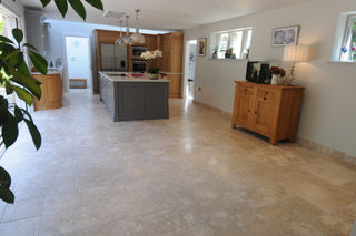 Palermo Brushed &amp; Tumbled Limestone (Sample) image 1