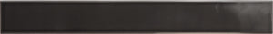 Palos Black Glazed Ceramic Long Brick (Sample) image 1