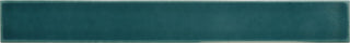 Palos Teal Crackle Glazed Ceramic Long Brick image 1