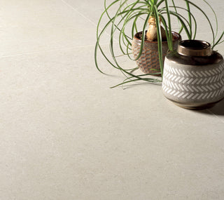 Ground White Matt Stone Effect Porcelain image 5