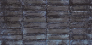 Metallic Glazed Blue Brick image 6