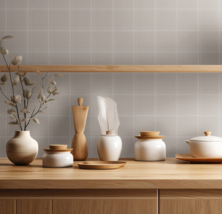 Pastello Dutch White Square Matt Porcelain image 1