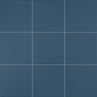 Pastello Aegean Blue Square Matt Porcelain image 2