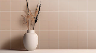 Pastello Rosy Blush Square Matt Porcelain image 1