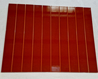 Palos Toffee Crackle Glazed Ceramic Long Brick image 2