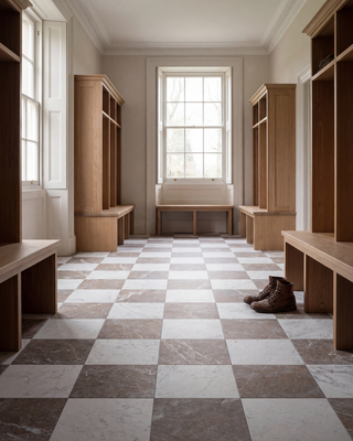 Parisian Rosa Marble Effect Matt Porcelain