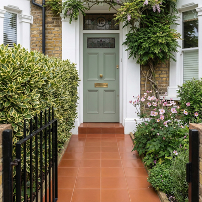 Patrona Plain Teracotta Porcelain