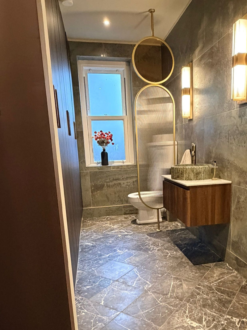 Marble Cloakroom - Cheshire