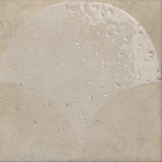 Portico Scallop White Décor Porcelain