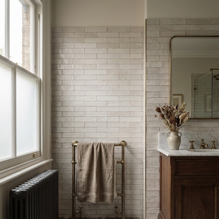 Pottery Greige Matt Porcelain Brick