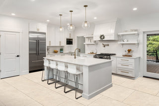 Riva Cream Tumbled Stone Effect Porcelain image 1