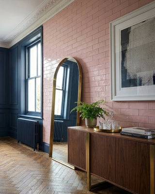 Regent Glazed Pink Ceramic