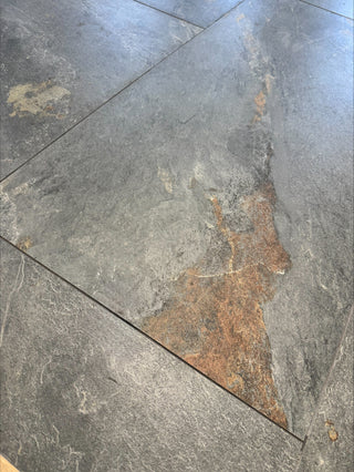 River Amber Matt Slate Effect Porcelain