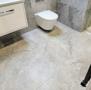 Travertine Ivory Natural Porcelain image 2