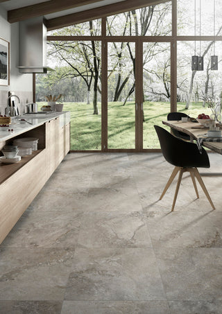 Travertine Silver Exterior Porcelain image 2