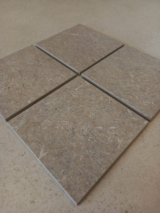 Ground Taupe Matt Stone Effect Porcelain image 3
