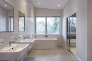 Romana Carrara Polished White/Grey Porcelain (Sample) image 8