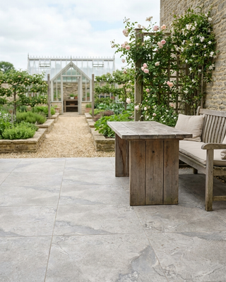 Travertine Ivory Exterior Porcelain
