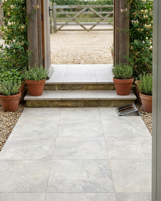 Travertine Sabbia Exterior Porcelain