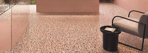 Venice Terrazzo Pink Matt Porcelain (sample) image 1