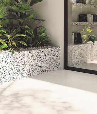 Venice Terrazzo White Matt Porcelain image 3