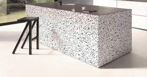 Venice Terrazzo White Matt Porcelain (Sample) image 1