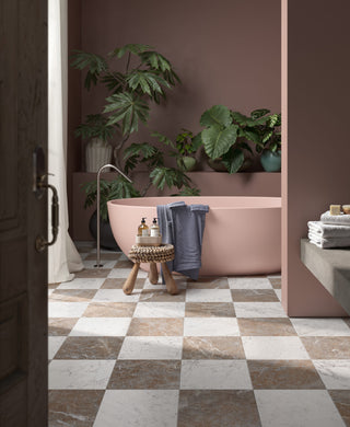 Parisian Rosa Marble Effect Porcelain image 2