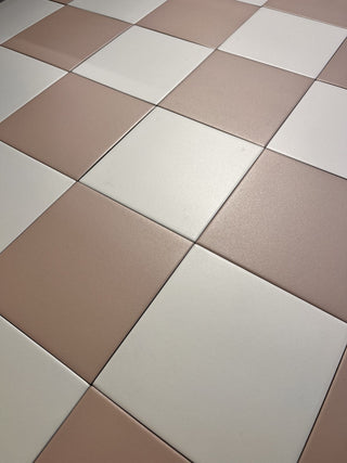 Victorian Pastello Antique Cream and Blush Chequer Porcelain image 5