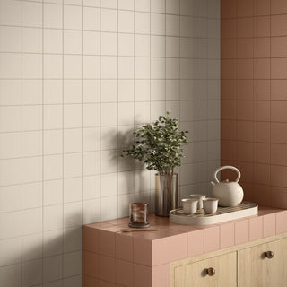 Victoriana Blanc Square Matt Porcelain