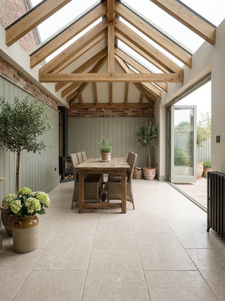 Yorkshire Ivory Tumbled Effect Porcelain