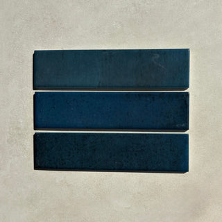 Chiltern Blue Black Gloss Porcelain Bricks